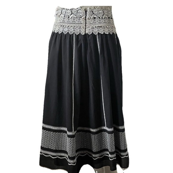 Peter Nygard 3 Piece Outfit Full Lined Skirt 2 Short Sleeve Tops Size M (10-12) - Picture 11 of 13